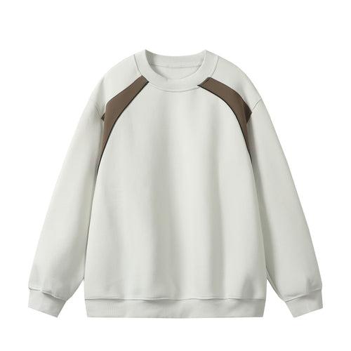 Unisex Oversize Sweatshirt mit Kontrast‑Schulterpanele Echoarchiv