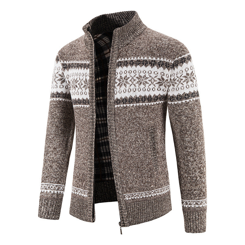 Herren Strickjacke mit zukunftsweisendem Design Echoarchiv