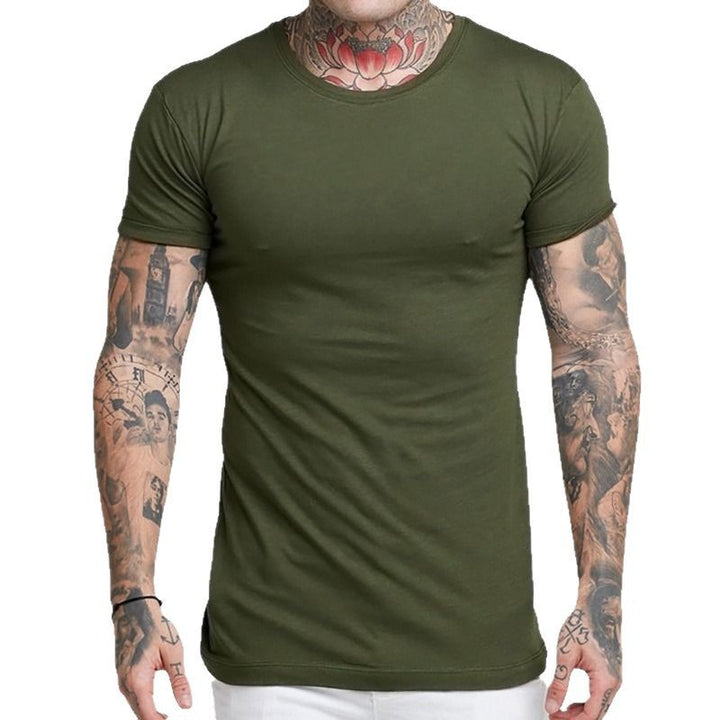 Herren körperbetontes T-Shirt Echoarchiv