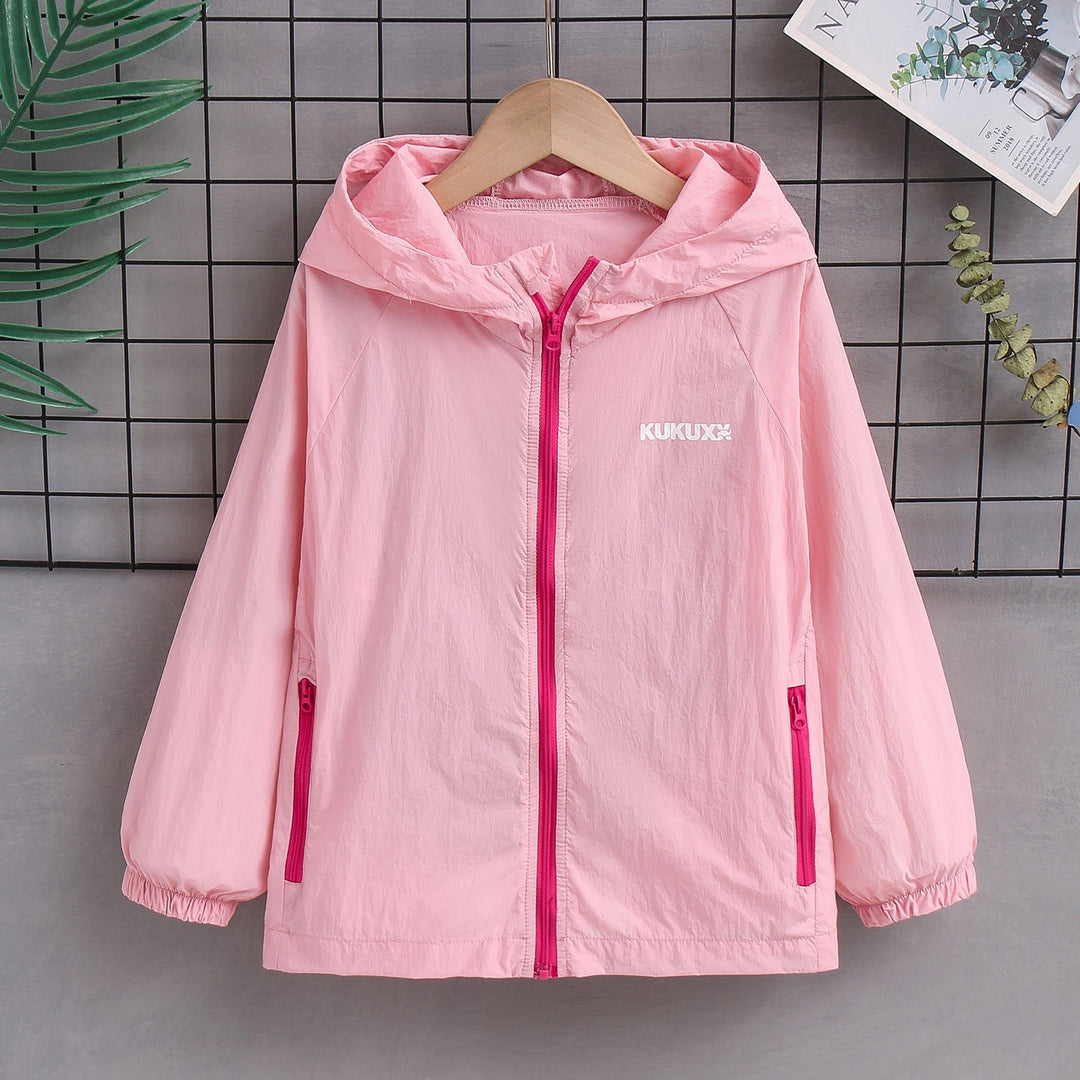 Damen nan ultraleichte Kapuzen-Nylonjacke mit UV-Schutz, winddichter Ausstattung und Reißverschlusstaschen Echo Archiv
