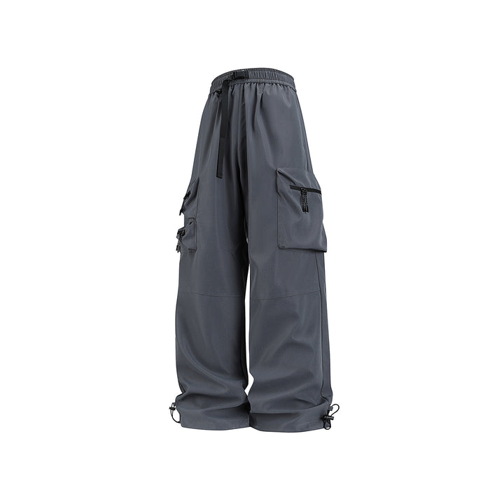 Herren Weite technische Cargo‑Hose mit Multifachtaschen, Tunnelzugbund und verstellbaren Beinabschlüssen Echo Archiv