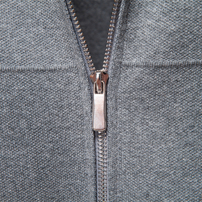 Herren modische Freizeitjacke mit hochwertigem Reißverschluss Echoarchiv