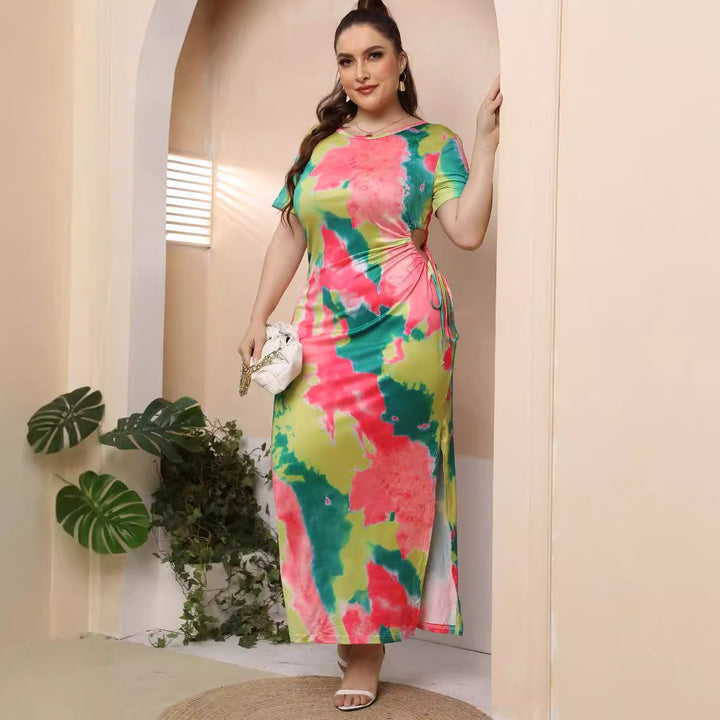 Damen Maxikleid mit elegantem farbverlauf Echo Archiv