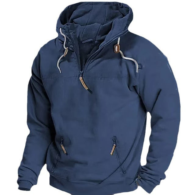 Herren sportlicher Fleece-Pullover mit vielseitigem Einsatz Echoarchiv