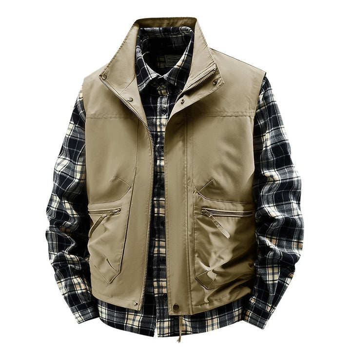 Herren Multifunktionale Outdoor-Jacke mit hohem Kragen Echo Archiv