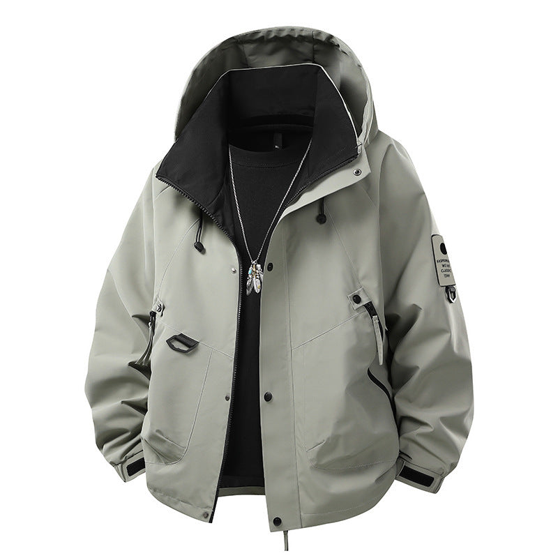 Herren Outdoor-Softshelljacke mit wasserabweisender Membran, vielseitigen Utility-Taschen und verstellbaren Bündchen Echo Archiv