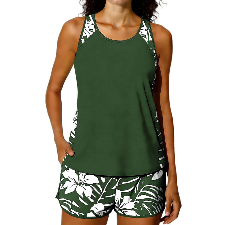 Damen Sportliches Tank-Top mit Shorts Echo Archiv