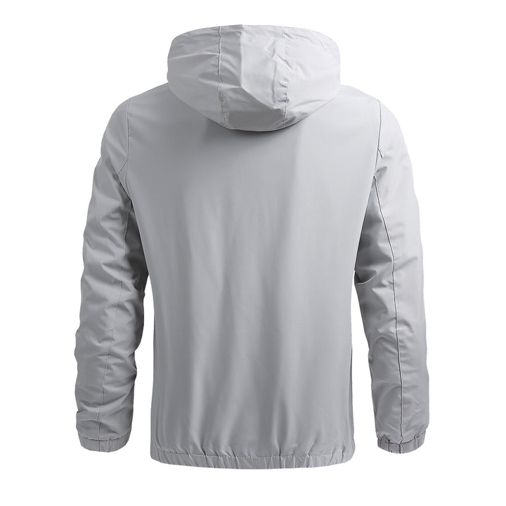 Herren Atmungsaktive Outdoorjacke mit verstellbarem Kragen Echo Archiv