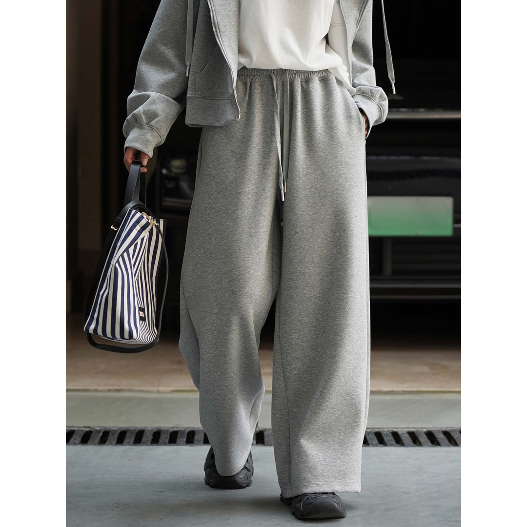 Damen Lounge‑Palazzo‑Sweathose im Relaxed‑Cut mit hohem Elastbund und Bindekordel Echoarchiv