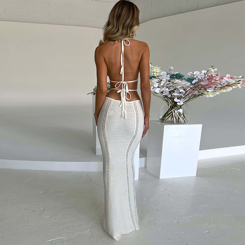 Damen Maxi-Strandkleid mit innovativem Cut-Out-Design Echo Archiv