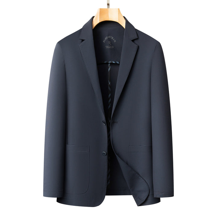 Herren eleganter Sakko mit feinen Nähte und praktischen Taschen Echoarchiv