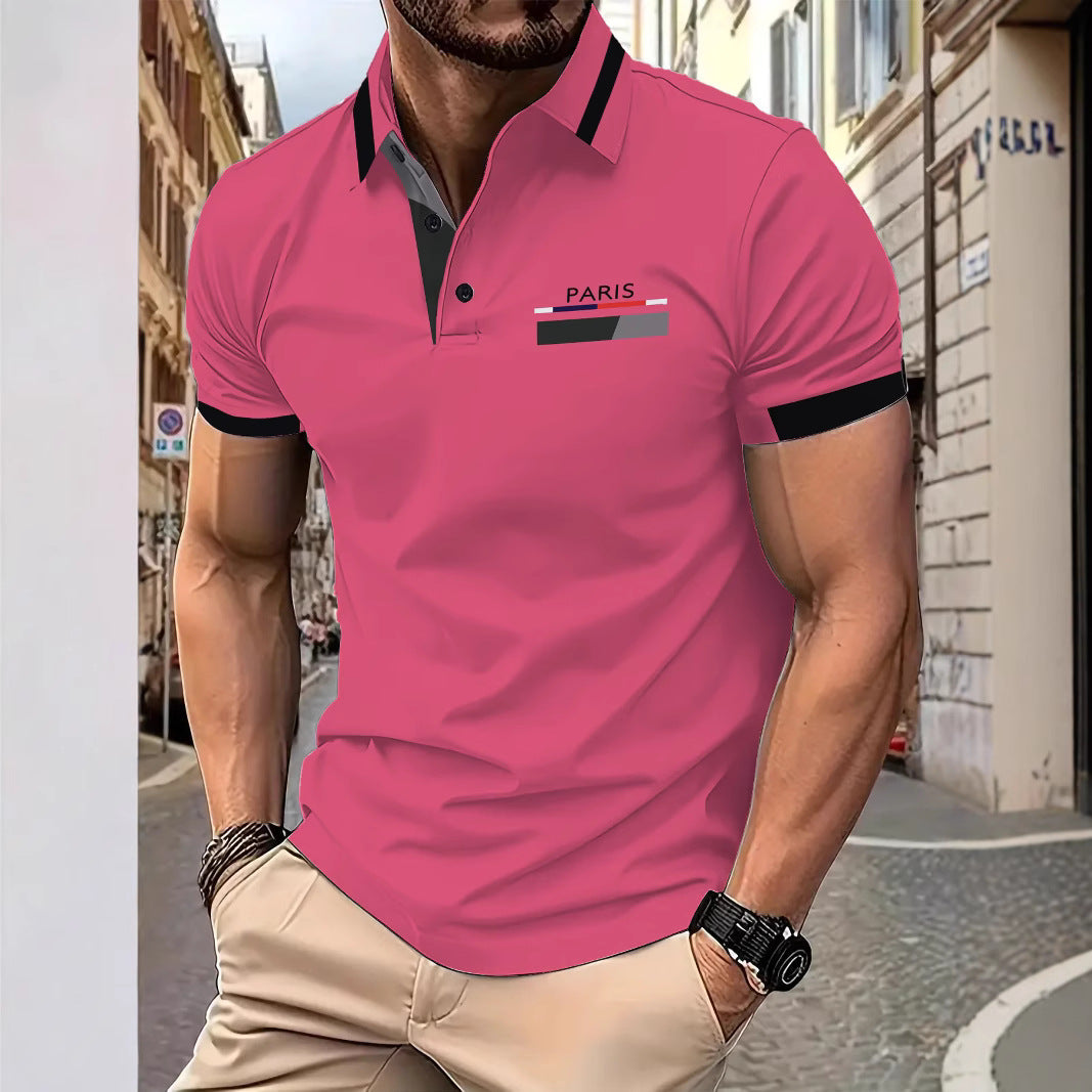 Herren modisches Poloshirt Echoarchiv