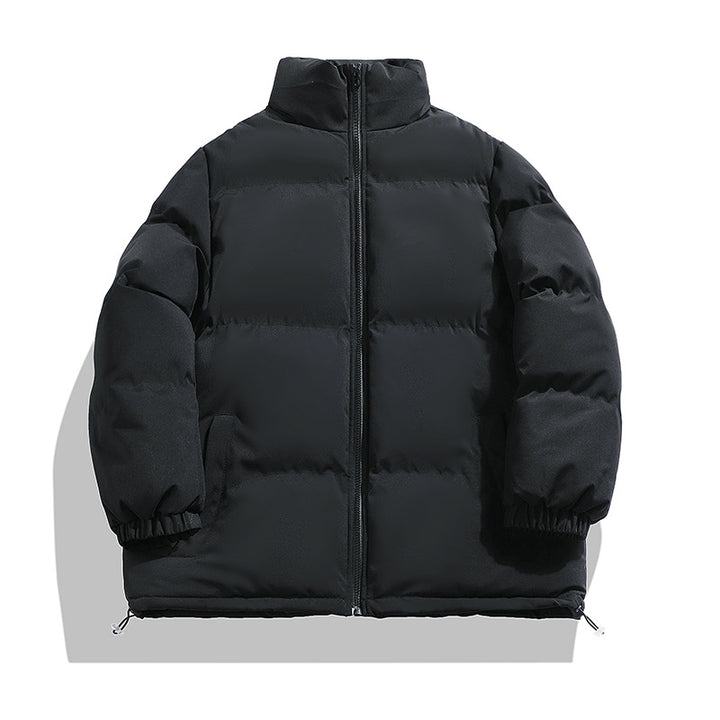 Herren Ultra-Warm Stepp-Funktionsjacke mit hohem Stehkragen, Kordelzug-Saum und elastischen Bündchen – Taviero