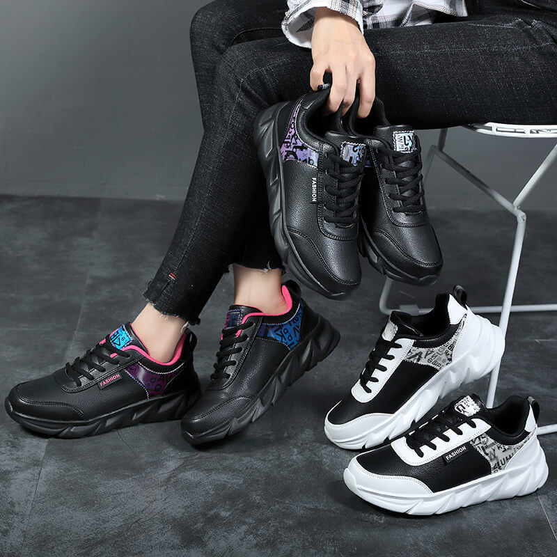 Damen nan urbaner voluminöser Sneaker mit weichem Kunstfellfutter, gepolstertem Einstieg und markanter Profilsohle Echo Archiv