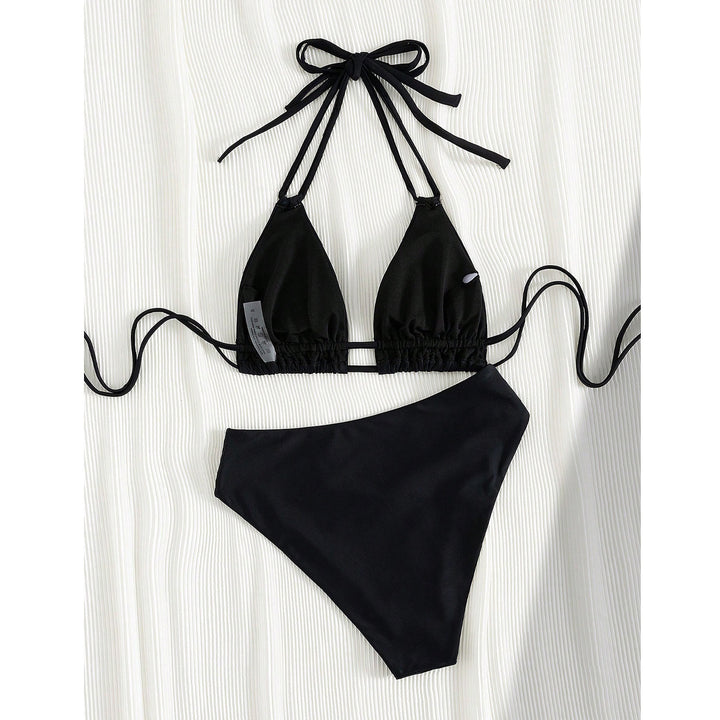 Damen Triangel-Bikini mit verstellbaren Trägern und modischem Schnitt Echo Archiv