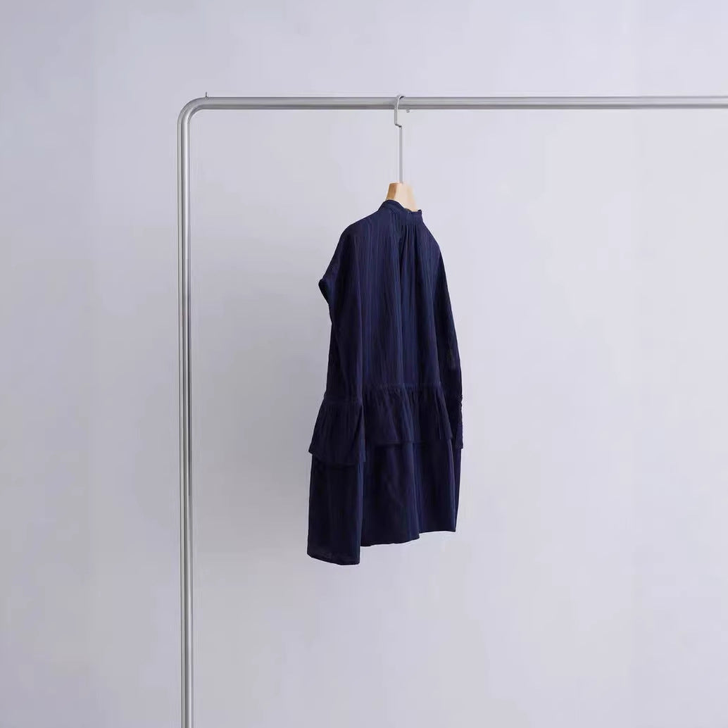 Damen Modische Bluse mit Rüschendetails Echoarchiv