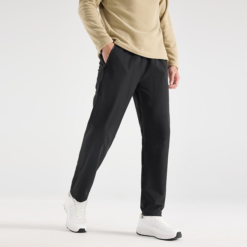Herren Leichte Tech Jogginghose mit elastischem Bund, Reißverschlusstaschen & konischem Bein Echoarchiv