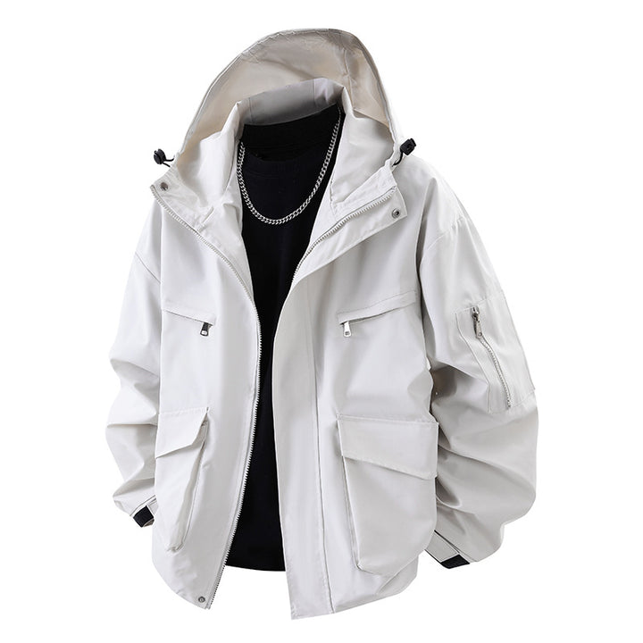 Herren praktische Outdoor-Jacke mit mehreren Taschen Echoarchiv