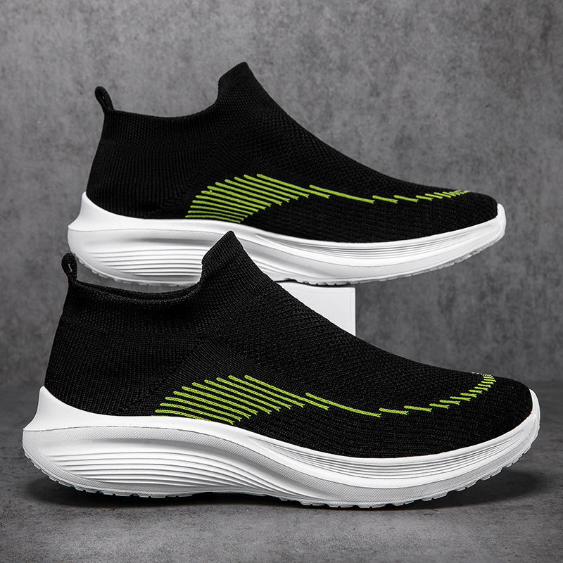 Herren nan sockenähnliche Strick-Sneaker mit nahtlosem Obermaterial und stoßdämpfender Sohle Echo Archiv