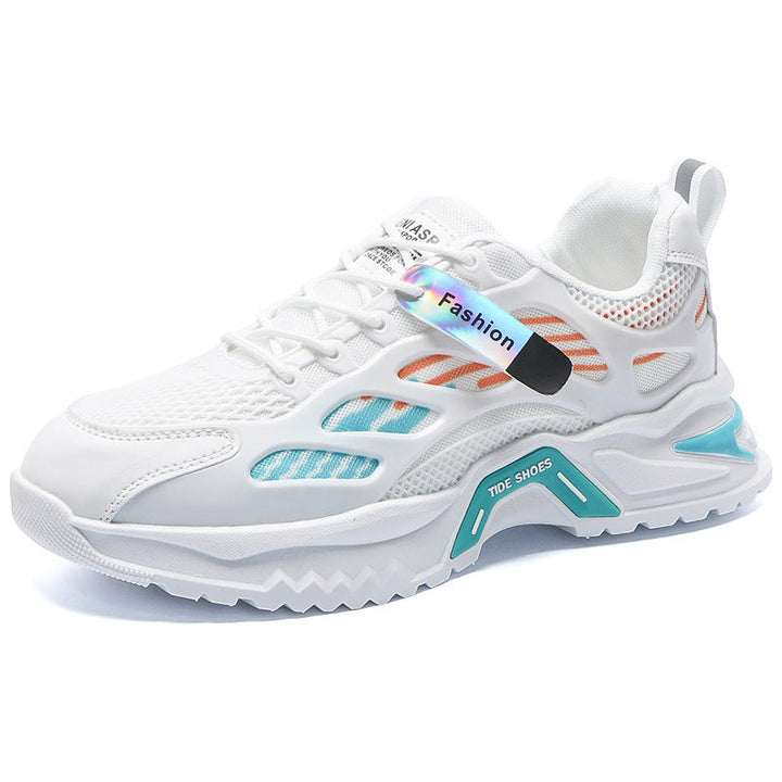 Damen Sportliche Sneakers mit atmungsaktiver Netzstruktur Echo Archiv