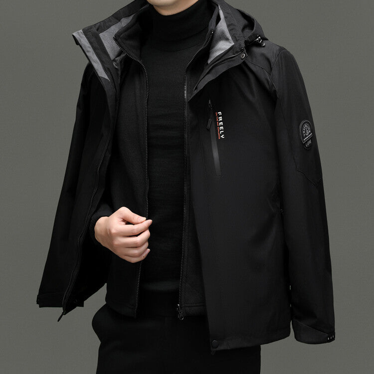 Herren Funktionsjacke mit innovativen wasserabweisenden Eigenschaften Echoarchiv