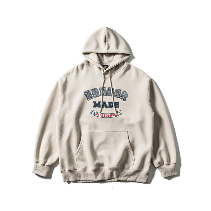 Unisex Kapuzenpullover im Oversize-College-Look mit Kängurutasche Echoarchiv