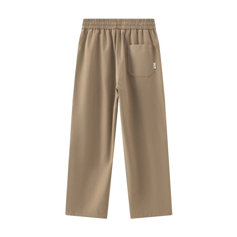 Herren Weite Relaxed-Cargo-Freizeithose mit Tunnelzugbund & Multifunktions‑Taschen Echoarchiv