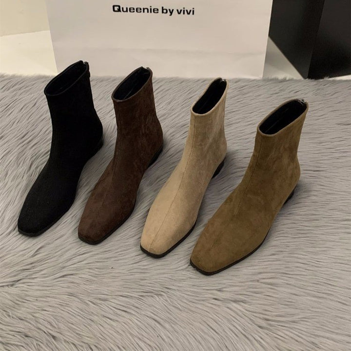 Damen Elegante Ankle-Boots aus Kunstleder Echo Archiv