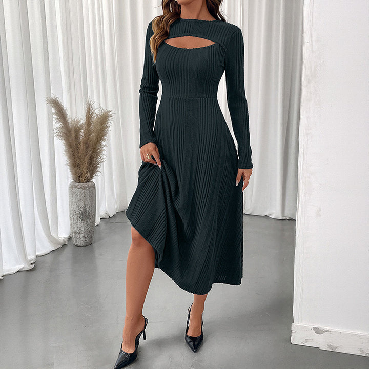 Damen Elegantes Midikleid mit Cut-Out-Details Echo Archiv