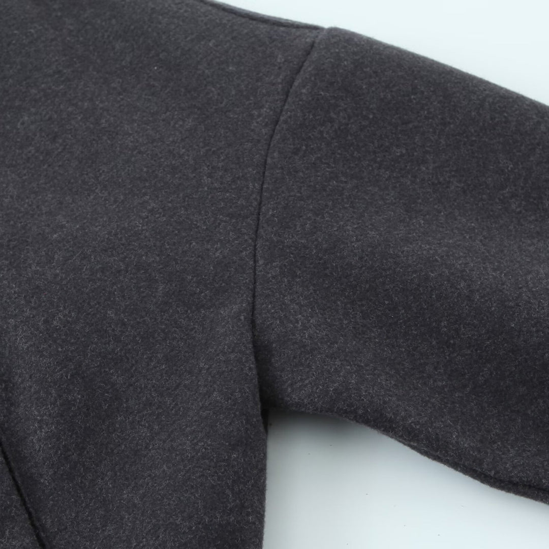 Damen Kurzjacke im Bomberstil mit Stehkragen, Druckknopfleiste und elastischem Saum Echoarchiv
