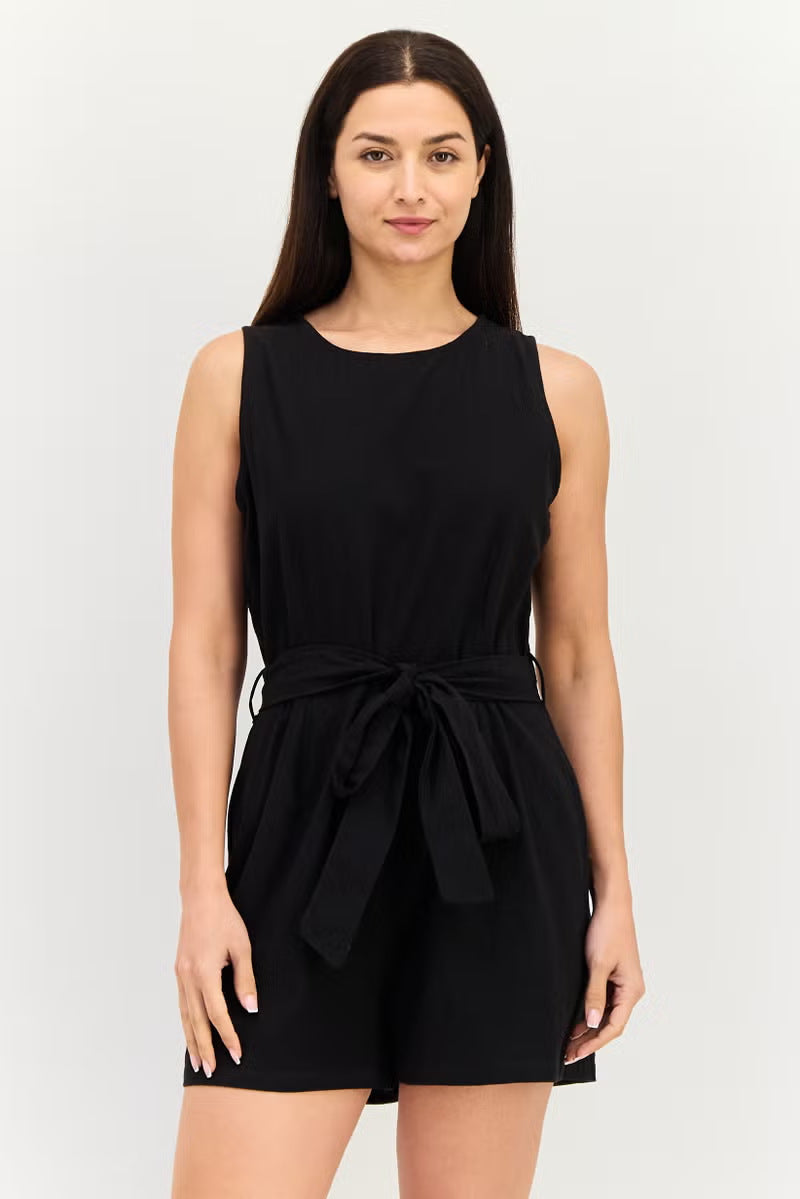 Damen Jumpsuit mit eleganter Taillierung und praktischen Taschen Echo Archiv