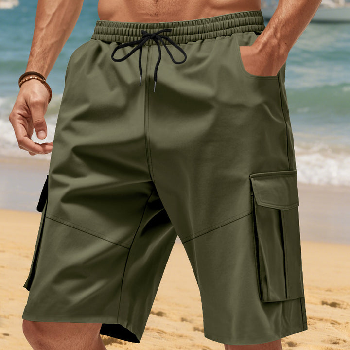 Herren Cargo-Shorts mit elastischem Bund und praktischen Seitentaschen Echoarchiv
