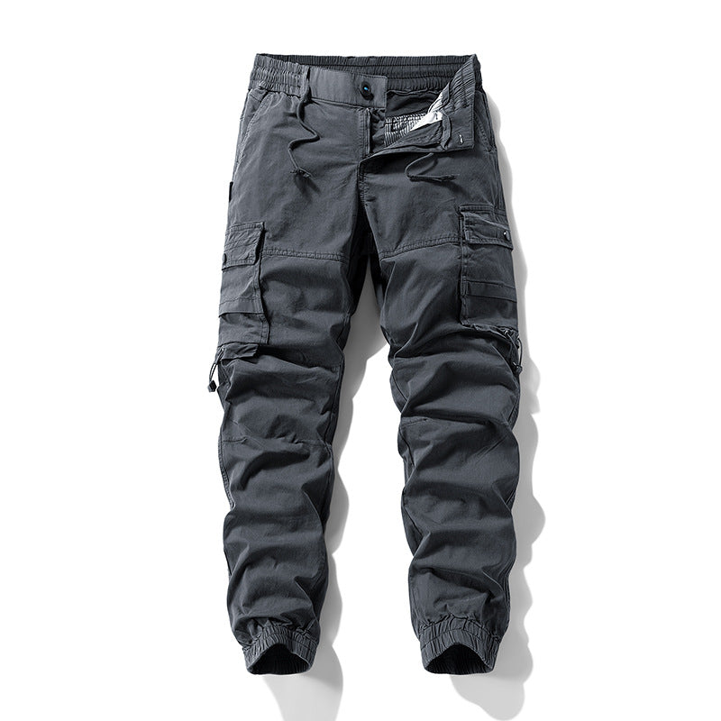 Herren Tactical-Utility Cargohose im Joggercut mit verstärkten Kniepartien, elastischem Komfortbund und Organizer-Taschen Echo Archiv
