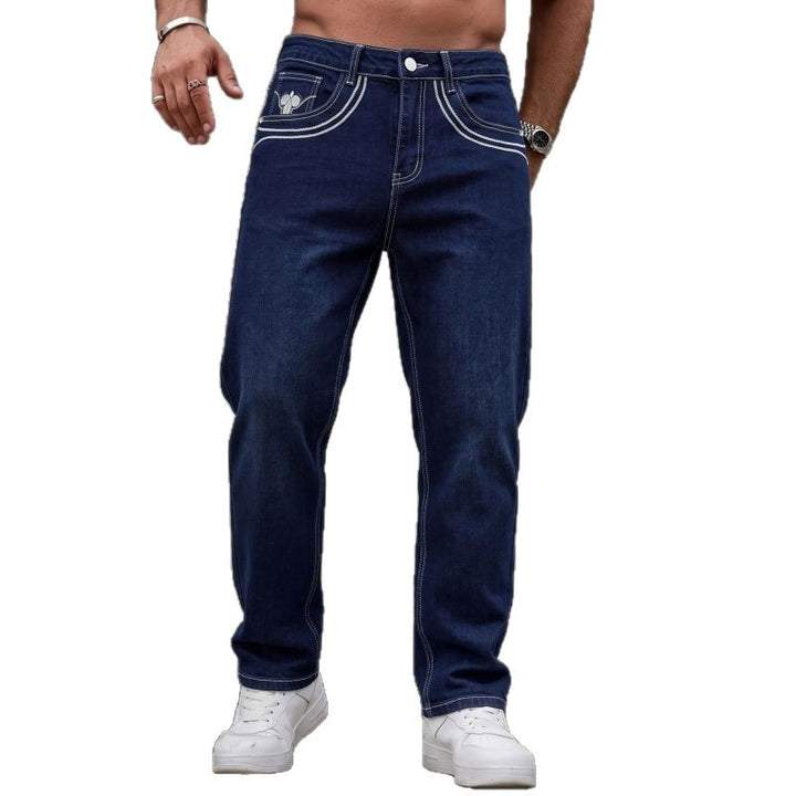 Herren Hochwertige Denim-Jeans Echoarchiv