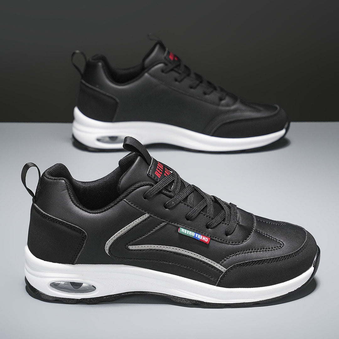 Herren atmungsaktive Freizeit-Plateau-Sneaker mit Luftkammersohle und gepolstertem Komfortfußbett Echo Archiv