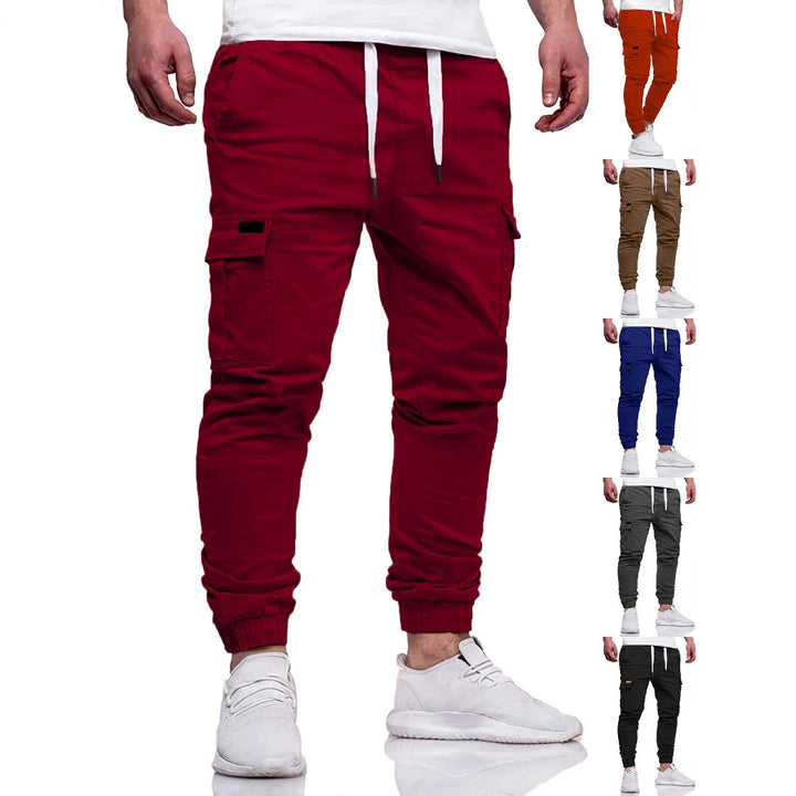 Herren Cargo-Jogginghose mit elastischem Bund und mehreren Taschen Echoarchiv