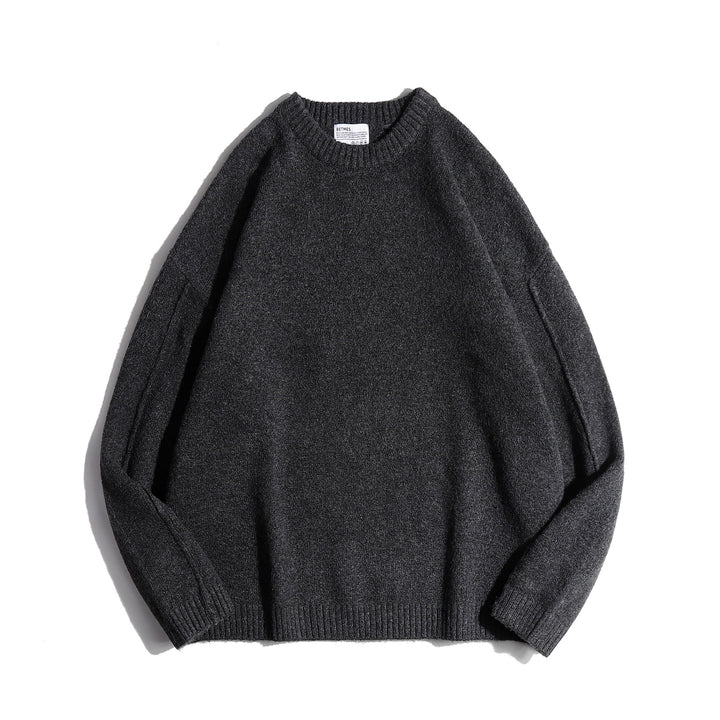 Damen Klassischer Rundhals-Pullover Echoarchiv