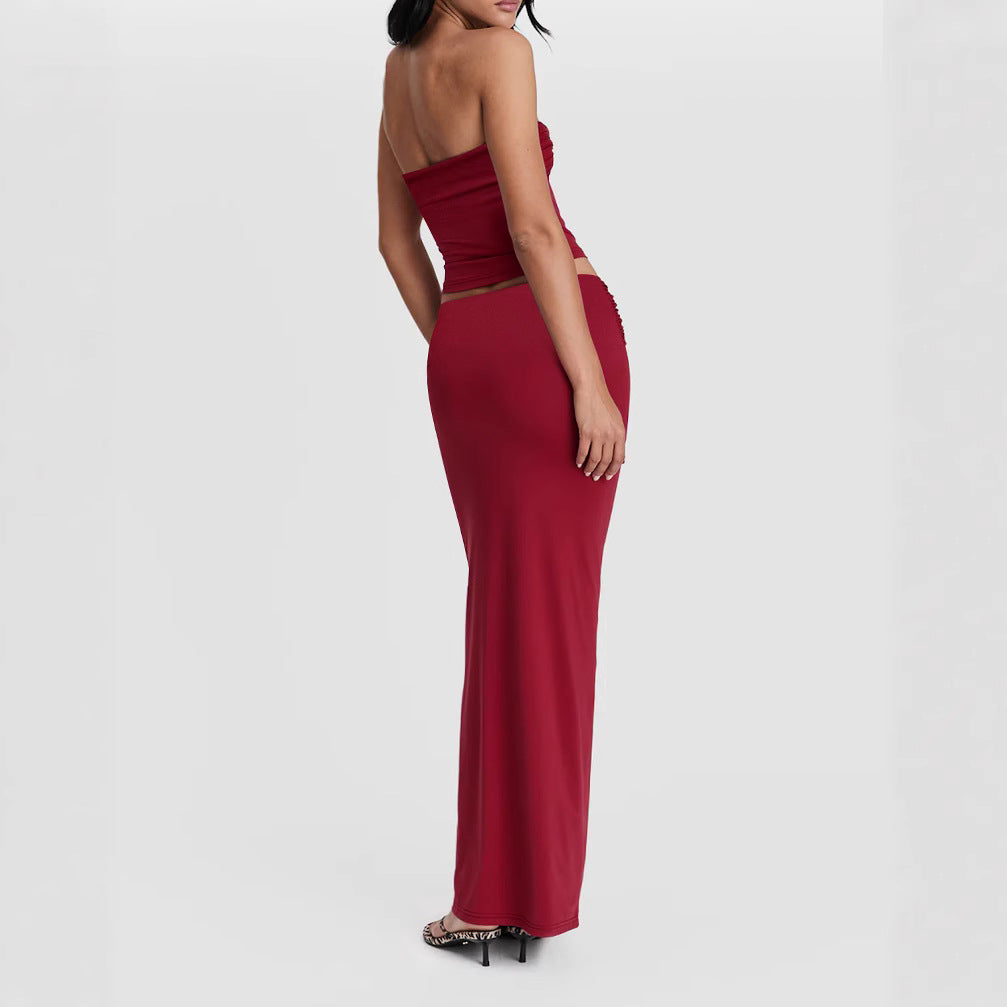 Damen Wickeloberteil mit Knotendetails und figurbetontem Design Echo Archiv