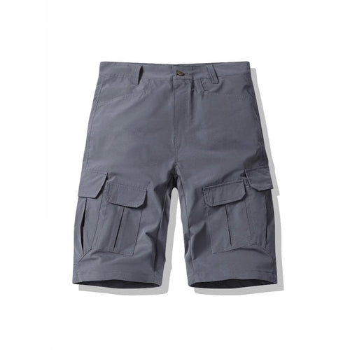 Herren multifunktionale Cargo-Shorts mit praktischen Seitentaschen und elastischem Bund Echoarchiv