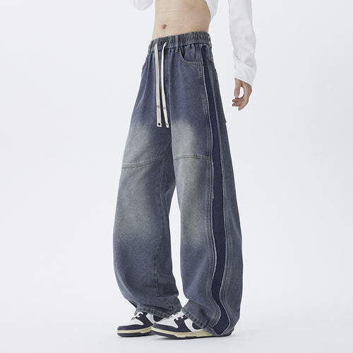 Herren Weit geschnittene Jeans mit innovativem Design Echoarchiv