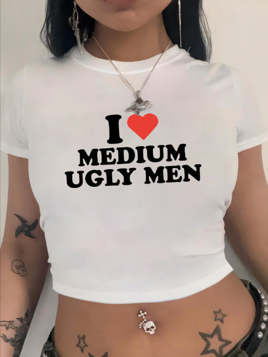 Damen Crop-Top mit innovativem Spinnen-Netz-Design Echo Archiv