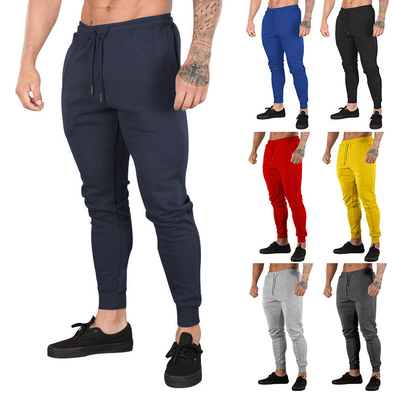 Herren Sportliche Jogginghose mit schmalem Schnitt und verstellbarem Kordelzug Echoarchiv