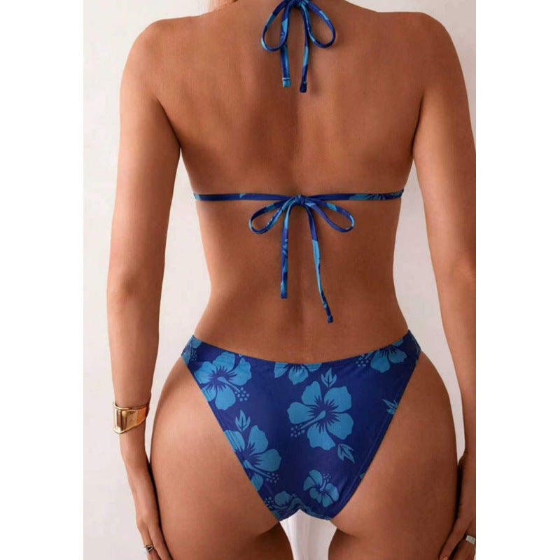 Damen Triangel-Bikini-Set mit floralem Design Echo Archiv