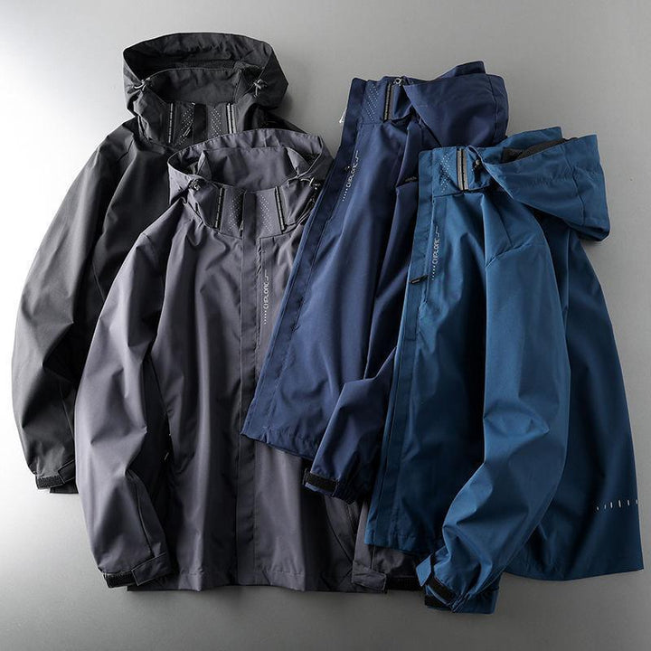 Echoarchiv | Unisex Wasserdichte Jacke mit Kapuze