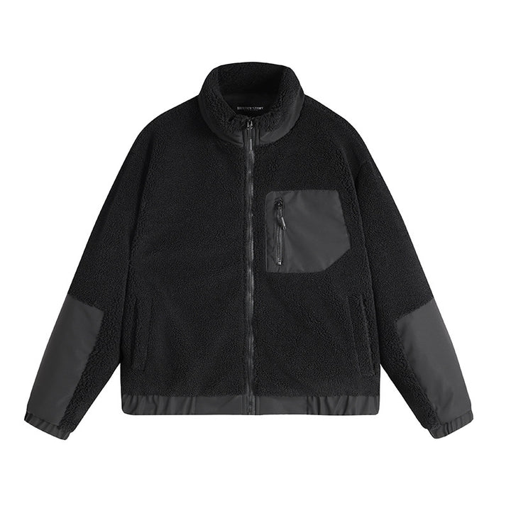 Damen Gemütliche Fleecejacke – Célinea