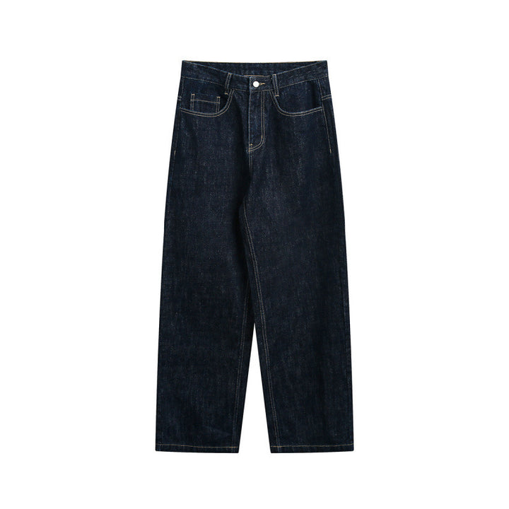 Damen High‑Waist Straight‑Leg Raw‑Denimjeans mit Relaxed‑Fit und Five‑Pocket‑Design Echo Archiv