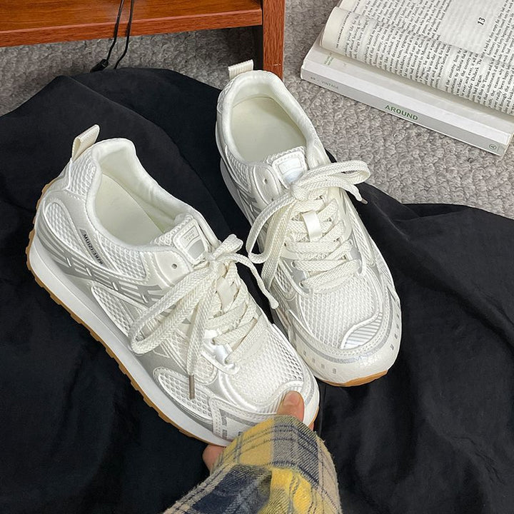 Damen Leichte Mesh-Lauf- und Freizeit-Sneaker mit profilierter Gummilaufsohle – Névara