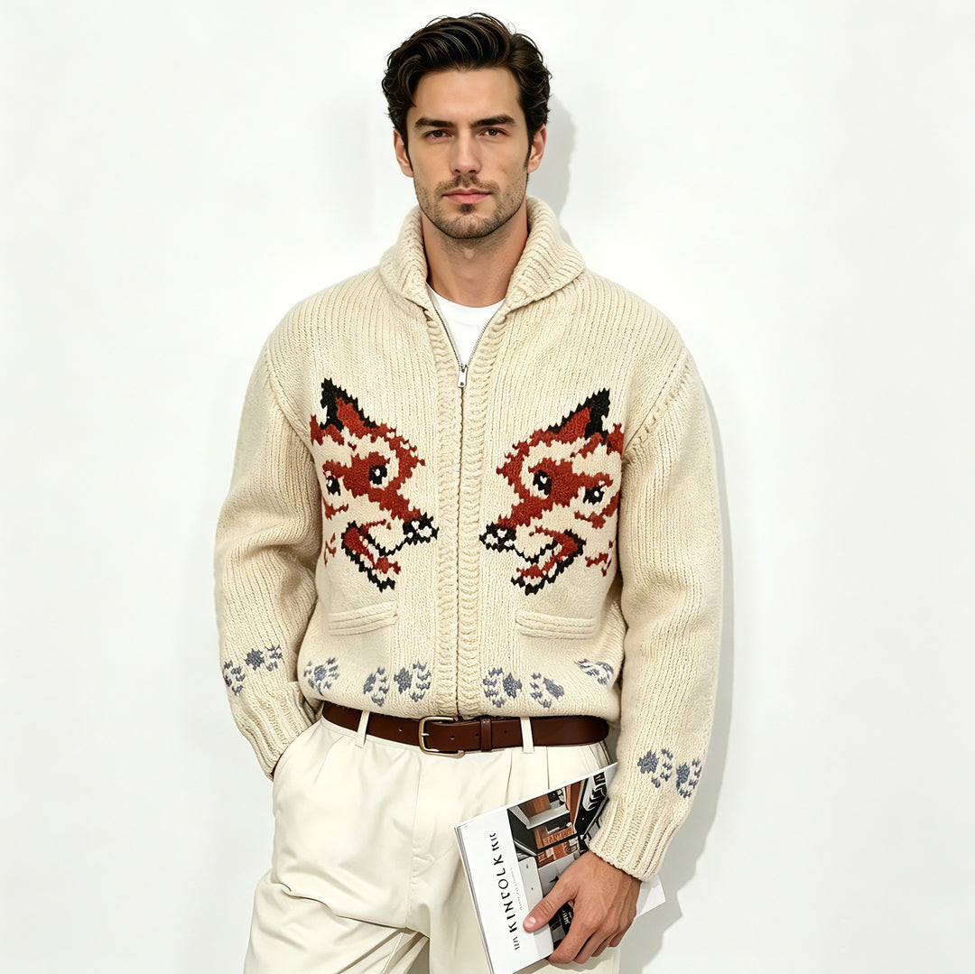Herren Strickjacke Echo Archiv