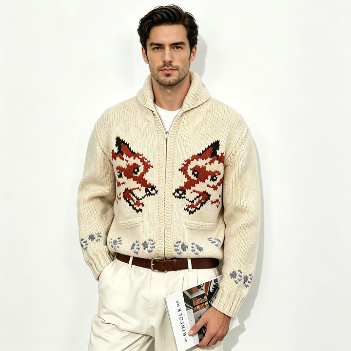 Herren Strickjacke Echo Archiv