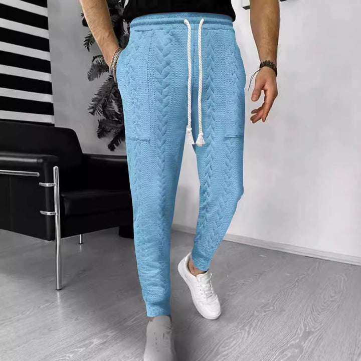 Herren modische Jogginghose mit einzigartigem Strukturdesign Echoarchiv